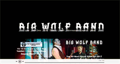 Desktop Screenshot of bigwolfband.com